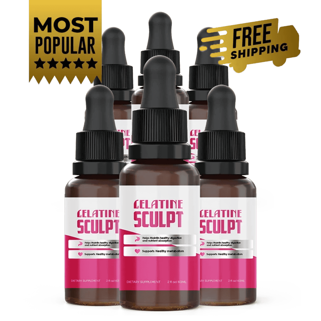 6 Bottles Gelatine Sculpt